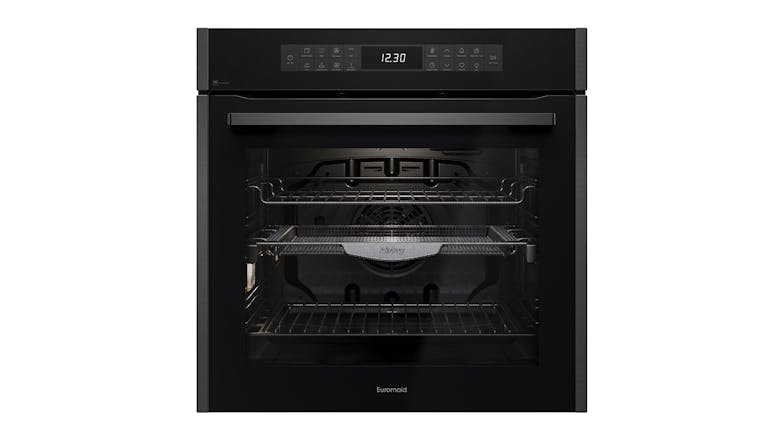 Euromaid 60cm Pyrolytic 17 Function Built-In Oven - Dark Stainless Steel (EPO617ASTB)