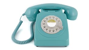 GPO 746 Rotary Corded Phone - Blue