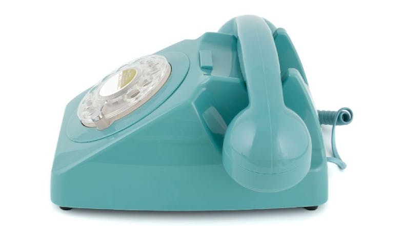 GPO 746 Rotary Corded Phone - Blue