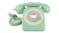 GPO 746 Rotary Corded Phone - Green