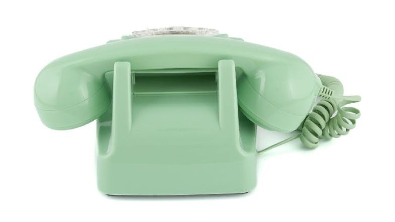 GPO 746 Rotary Corded Phone - Green