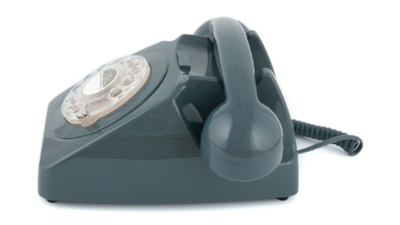 GPO 746 Rotary Corded Phone - Grey