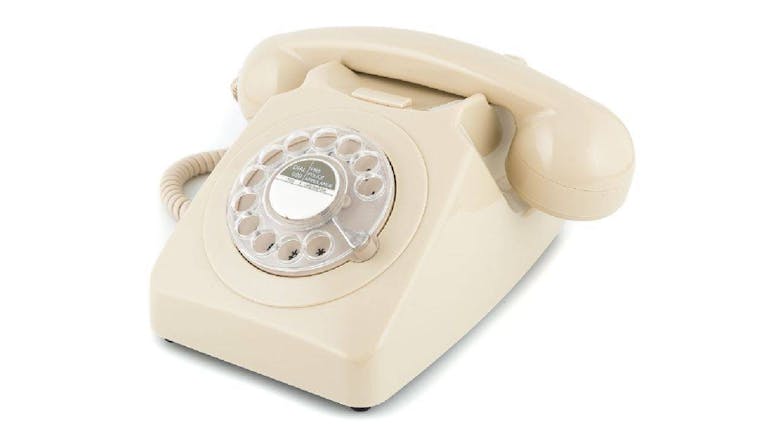 GPO 746 Rotary Corded Phone - Ivory