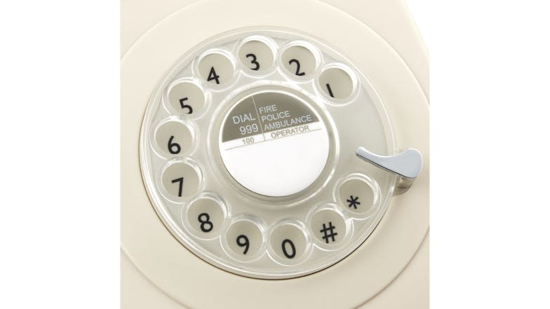GPO 746 Rotary Corded Phone - Ivory