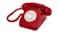 GPO 746 Rotary Corded Phone - Red