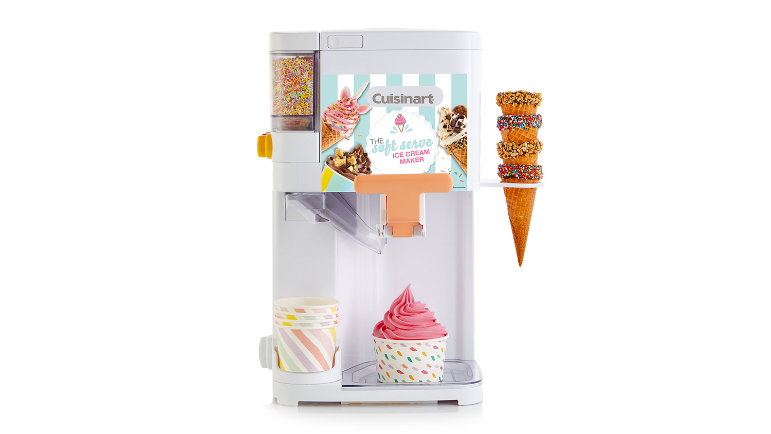 How to use cuisinart soft serve ice best sale cream maker