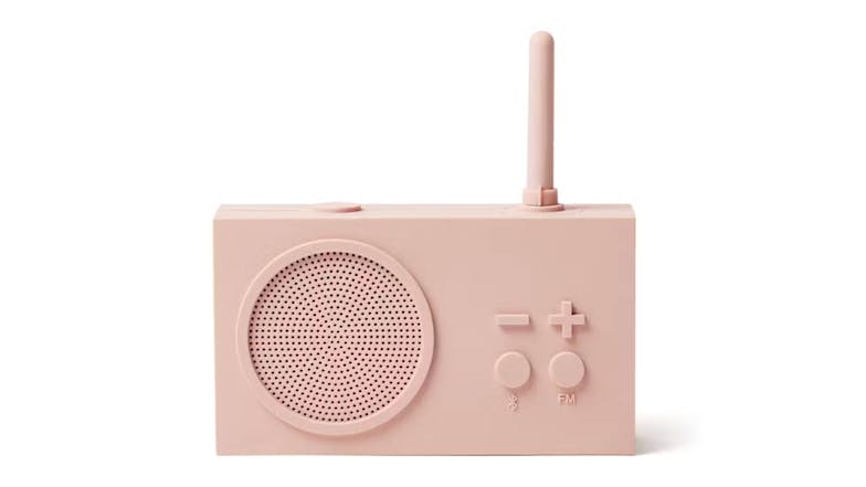 Lexon Tykho 3 Bluetooth FM Radio - Pink