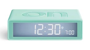 Lexon Flip + LCD Alarm Clock - Mint