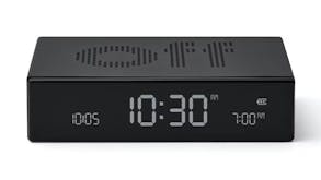 Lexon Flip Premium Alarm Clock - Black