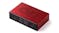 Lexon Flip Premium Alarm Clock Red