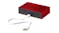 Lexon Flip Premium Alarm Clock Red