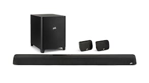 Polk Audio MagniFi Max AX SR 7.1.2 Channel Wireless Soundbar with Subwoofer and Speaker (Pair) - Black