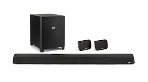 Polk Audio MagniFi Max AX SR 7.1.2 Channel Wireless Soundbar with Subwoofer and Speaker (Pair) - Black