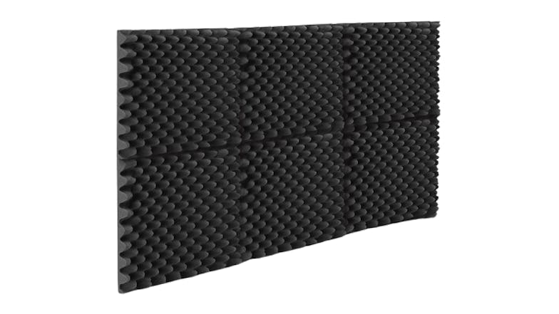 TSB Living Egg Carton Acoustic Foam 50 x 50cm 12pcs. - Black