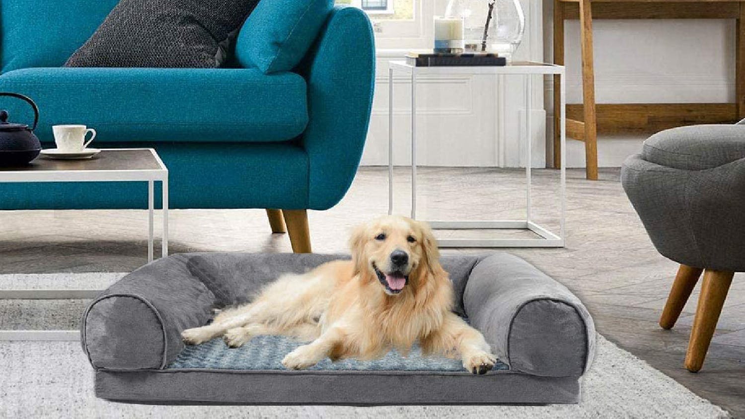 TSB Living Memory Foam Pet Bed Large - C20