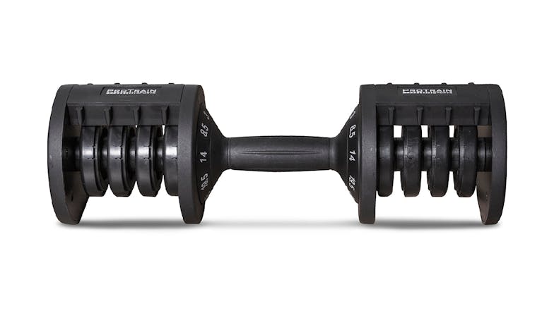 PROTRAIN Adjustable Dumbbell 3 - 25kg - Black