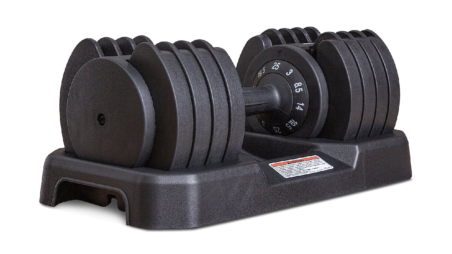 PROTRAIN Adjustable Dumbbell 3 - 25kg - Black