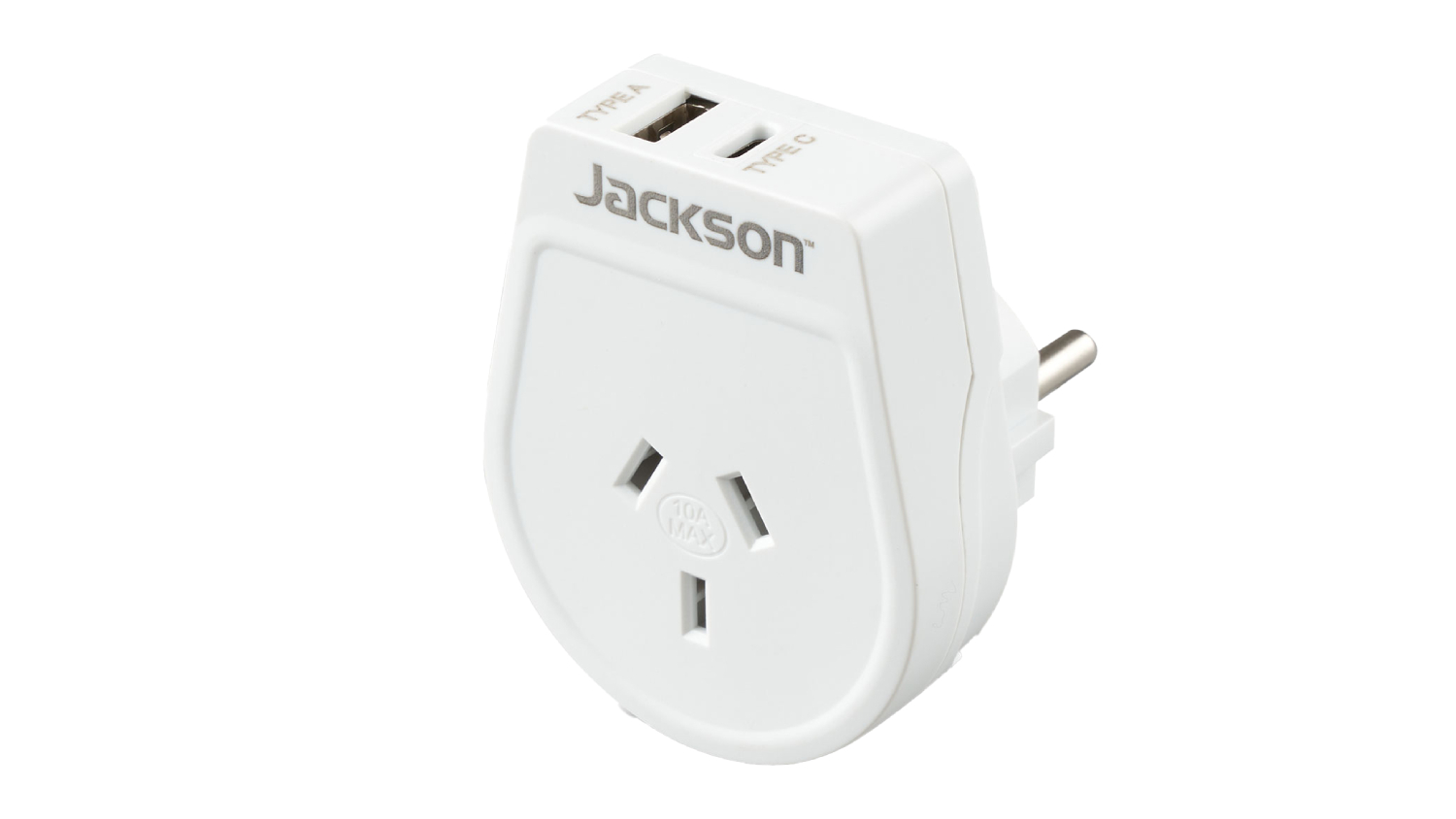 Jackson Outbound Slim Dual Wall Charger (USBA & USBC) With Travel