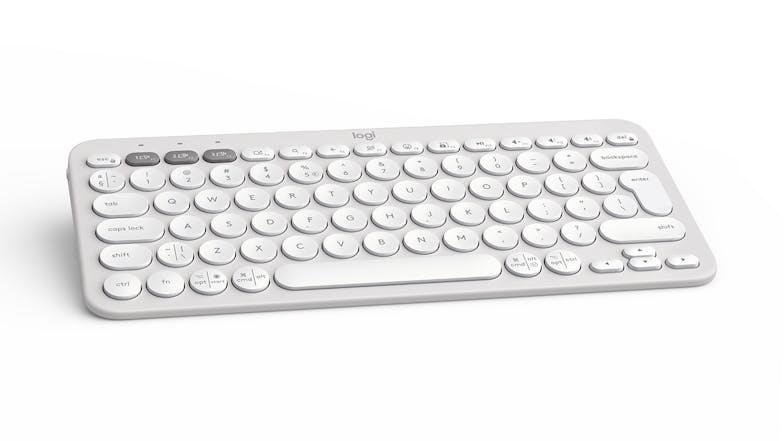 Logitech Keys 2 K380s Pebble Wireless Keyboard - Tonal Off White