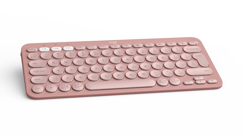 Logitech Keys 2 K380s Pebble Wireless Keyboard - Tonal Rose