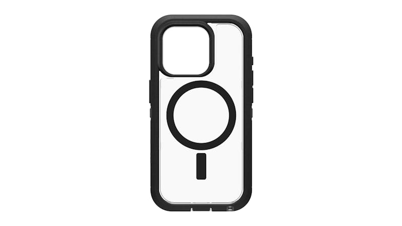 Otterbox Defender XT Case for iPhone 15 Pro - Clear/Black