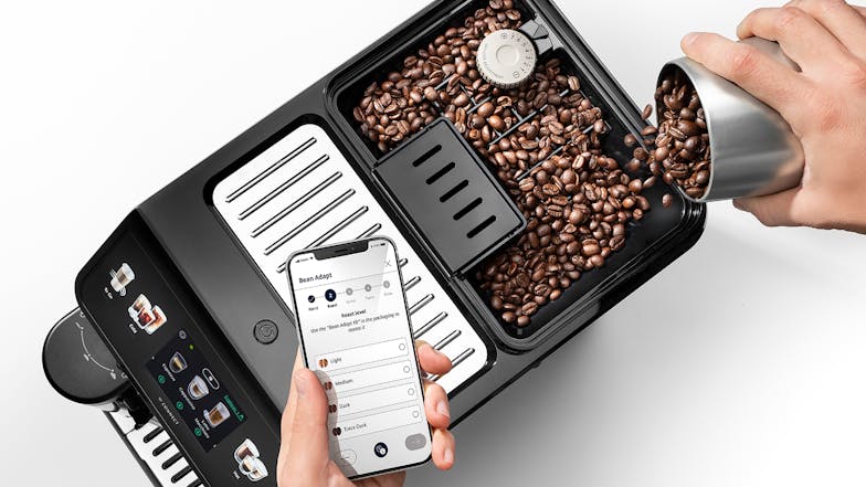 DeLonghi Eletta Explore Fully Automatic Espresso Machine - Titanium