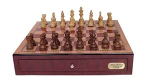 Dal Rossi Italy 18" Chess Box with Drawers