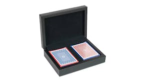 Dal Rossi Leather Playing Card Box