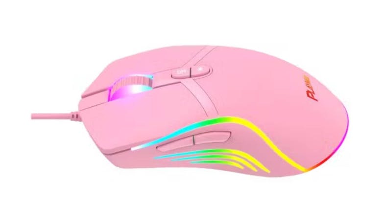 Playmax Pink Taboo RGB Wired Mouse