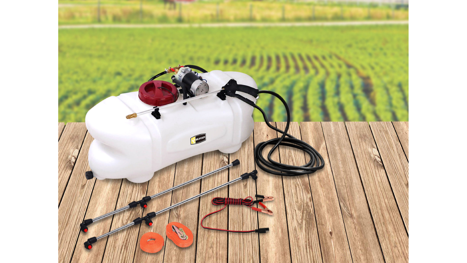 TSB Living Low-Profile Mounted Weed Sprayer 100L