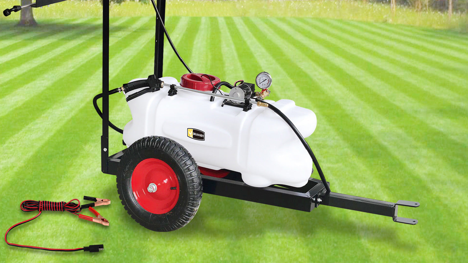 TSB Living Trailer Weed Sprayer 100L