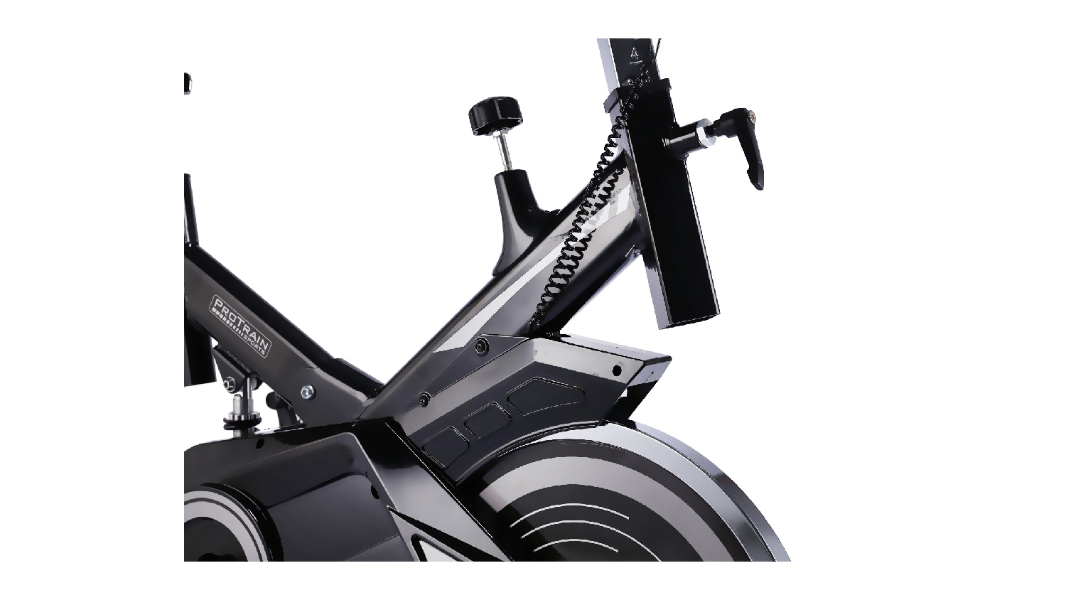 PROTRAIN Flywheel Spin Bike Grey Harvey Norman New Zealand