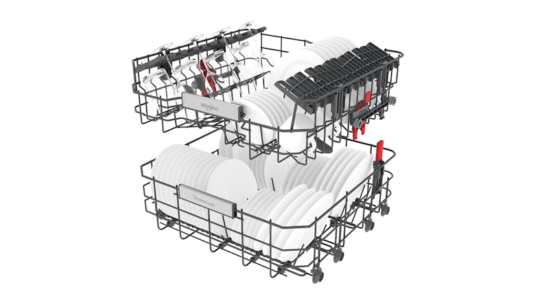 Whirlpool 15 Place Setting Fully Integrated 60cm Dishwasher - Panel Ready (WIO3033PELAUS)