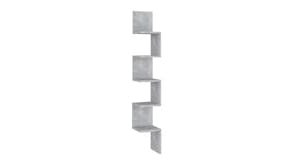 NNEVL Wall Shelves Corner 20 x 20 x 127.5cm - Concrete Grey