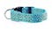 Hod Leopard Print Led Dog Collar Medium - Blue