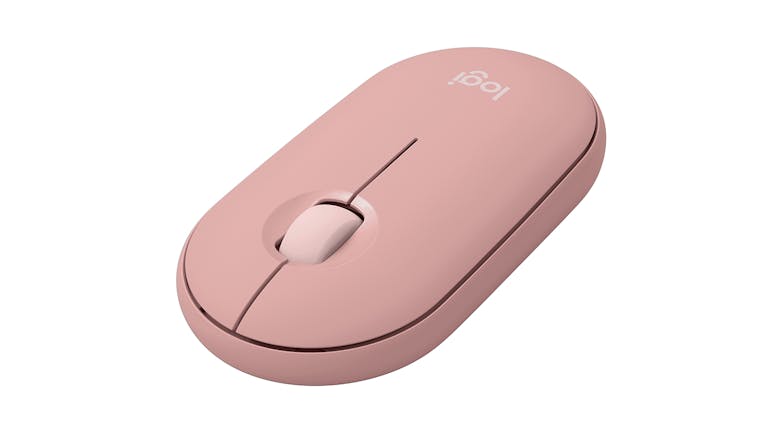 Logitech Mouse 2 M350s Pebble Wireless Mouse - Tonal Rose