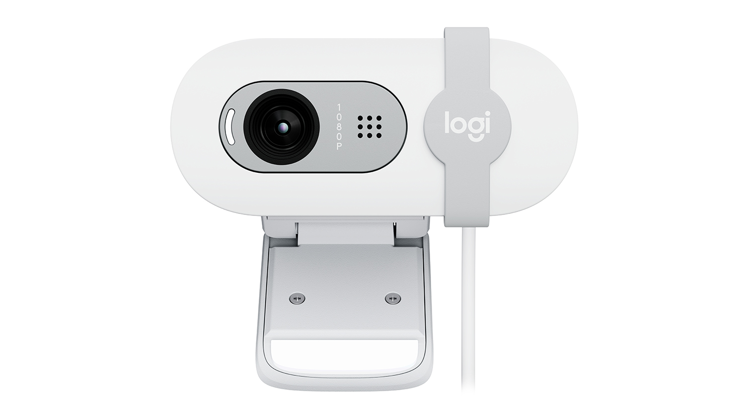 Logitech Brio 100 Full HD USB Webcam - Off White (960-001618)