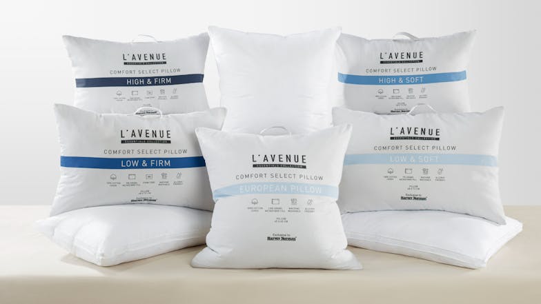 Comfort Select Low/Firm Standard Pillow by L'Avenue