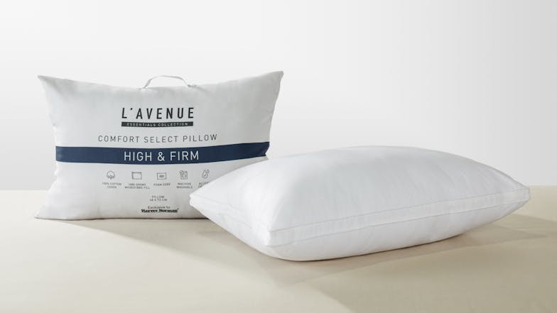 Comfort Select High/Firm Standard Pillow by L'Avenue