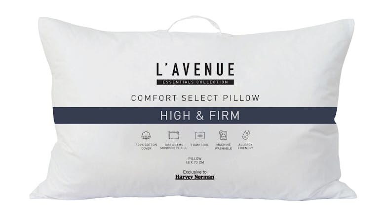 Comfort Select High/Firm Standard Pillow by L'Avenue