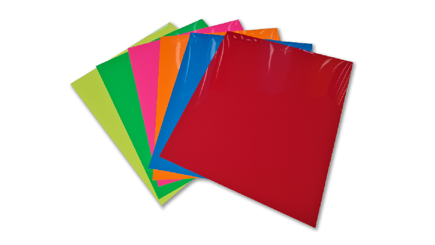Magic Transfer Heat Transfer Vinyl 25 x 30cm - Neon Samples (6 Colours)