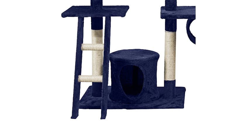 TSB Living Cat Tree w/ Hides, Nests 150cm - Blue