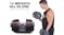 PROTRAIN Adjustable Dumbbell 2.5 - 24kg - Black/Red