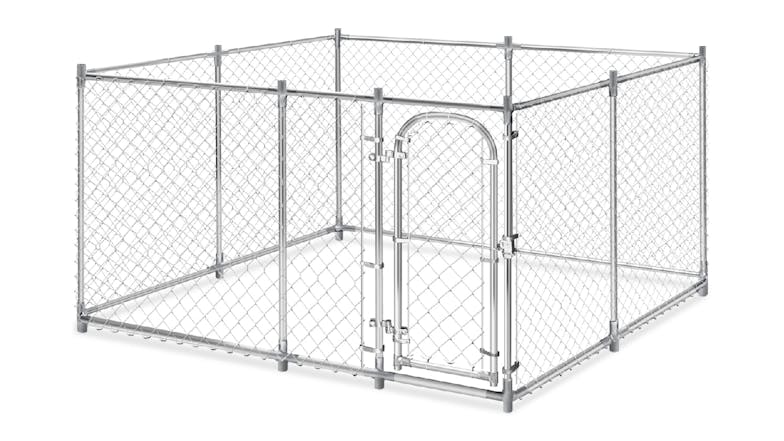 TSB Living Outdoor Fenced Dog Run 4 x 4 x 1.8m