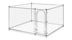 TSB Living Outdoor Fenced Dog Run 2.3 x 2.3 x 1.2m