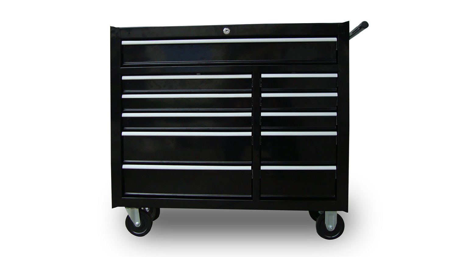TSB Living 11 Drawer Rolling Tool Cabinet - Black