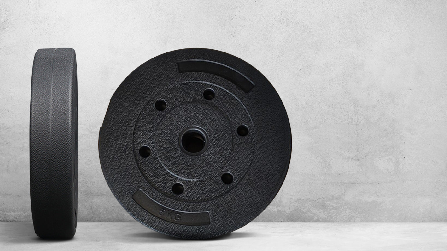 PROTRAIN Cement Weight Plate 5kg 4pcs.
