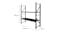 TSB Living 2 Tier Longspan Add-On Shelving Unit 1.5m - Black