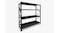 TSB Living 4 Tier Longspan Shelving Unit 2m - Black