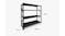 TSB Living 4 Tier Longspan Shelving Unit 2m - Black